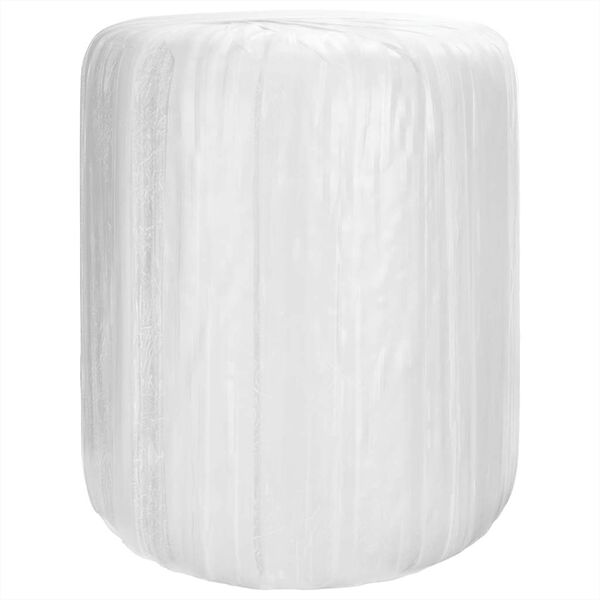 vidaXL Sträckfilm för lantbruk vit 25 μm 50 cm x 1800 m