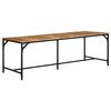 vidaXL Matbord 220x90x75 cm massivt tr&auml; grov mango