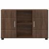 vidaXL Sideboard Brun Ek 88,5 x 30,5 x 55,5 cm Konstruerat tr&auml;