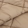 vidaXL Sommar Duvet Taupe 200 x 140 cm Mikrofiber