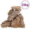 vidaXL Drakstenar 25 kg blandade f&auml;rger 10-30 cm