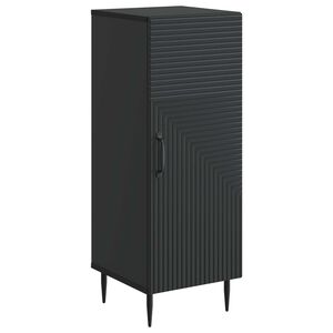 vidaXL Sideboard Svart 33 x 34,5 x 89,5 cm Konstruerat tr&auml;