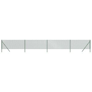 vidaXL Gunnebost&auml;ngsel gr&ouml;n 0,8x10 m