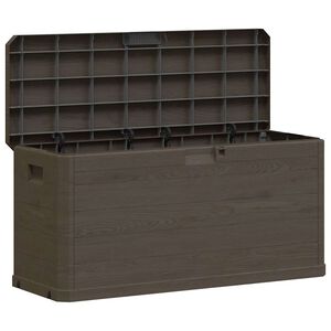 vidaXL Dynbox 280 liter brun