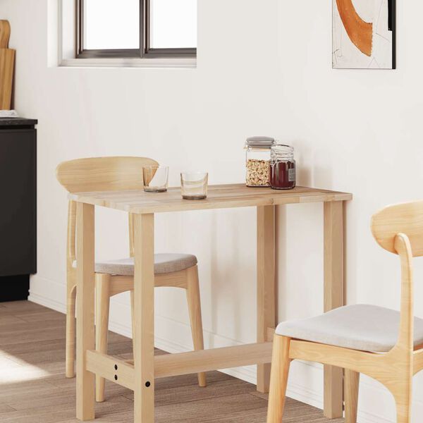 vidaXL Bordsskiva rektangul&auml;r 80x60x2 cm massivt akaciatr&auml;