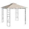 vidaXL Paviljong 3x3x2,7 m gr&auml;ddvit 160 g/m&sup2;