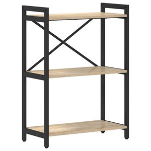 vidaXL Hyllsystem 60 x 30 x 85 cm Konstruerat tr&auml; Sonoma-ek