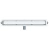 vidaXL Duschavlopp 2-i-1 med 360° Siphon Silver 70 cm