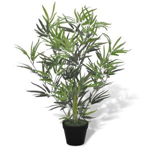 vidaXL Konstv&auml;xt bambu med kruka 80 cm