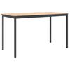 vidaXL Barbord Naturf&auml;rg 180 x 90 x 105 cm Massiv furu