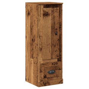 vidaXL H&ouml;gsk&aring;p &aring;ldrat tr&auml; 36x35,5x103,5 cm konstruerat tr&auml;
