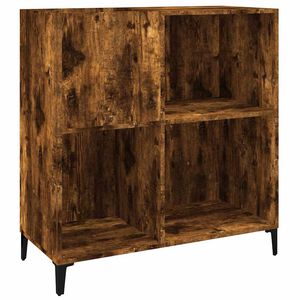 vidaXL Stereob&auml;nk r&ouml;kf&auml;rgad ek 84,5x38x89 cm konstruerat tr&auml;