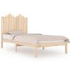 vidaXL S&auml;ngram massiv furu 100x200 cm enkels&auml;ng