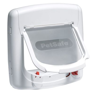 PetSafe Magnetisk 4-vägskattlucka Deluxe 400 vit