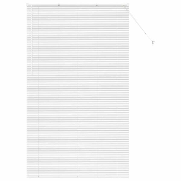 vidaXL Persienner Vit 220 x 135 cm Aluminium