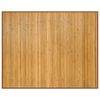 vidaXL Matta rektangul&auml;r naturlig 80x100 cm bambu