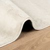 vidaXL Matta OVIEDO kort lugg beige 160x160 cm