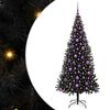 vidaXL Julgran Svart 180 cm PVC