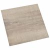 vidaXL Sj&auml;lvh&auml;ftande golvplankor Gammalt tr&auml; 30,5 x 30,5 cm 20 st PVC