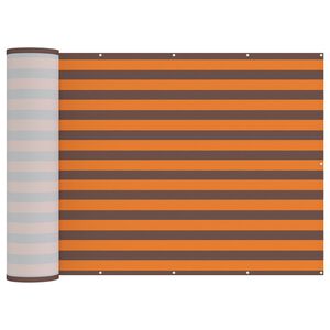 vidaXL Balkongsk&auml;rm 150 x 1000 cm Tyg med PU-bel&auml;ggning