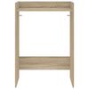 vidaXL Tv&auml;ttmaskinskabinet Sonoma 67,5 x 48 x 97 cm Konstruerat tr&auml;