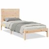 vidaXL S&auml;ngram utan madrass extra l&aring;ng 90x210 cm massivt tr&auml;