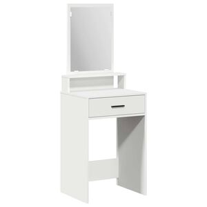 vidaXL Smyckebord Vit 50 x 41 x 140 cm Konstruerat tr&auml;