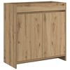 vidaXL Badrum Under Diskb&auml;nk Sk&aring;p Artisan-ek 78,5 x 37,5 x 81 cm