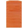 vidaXL Odlingsl&aring;da vaxbrun 110x40x68,5 cm massiv furu