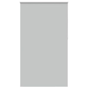 vidaXL Rullgardin m&ouml;rkl&auml;ggning ljusgr&aring; 125x230 cm tyg bredd 121,6 cm