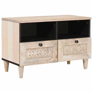 vidaXL TV Enheter Vit 70 x 33 x 46 cm Konstruerat tr&auml;