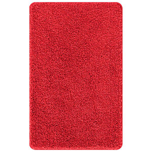 vidaXL Halkfri Badmatta R&ouml;d 50 x 80 cm PP