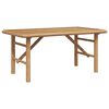 vidaXL Kaffeebord Brun 90 x 50 x 43 cm Bambu