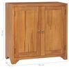 vidaXL Förvaringsskåp 70x30x70 cm massiv teak