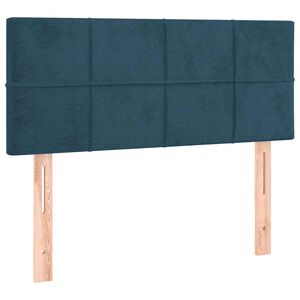 vidaXL S&auml;nggavel m&ouml;rkbl&aring; 90x5x78/88 cm sammet
