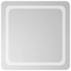 vidaXL Badrumsspegel LED 60x60 cm