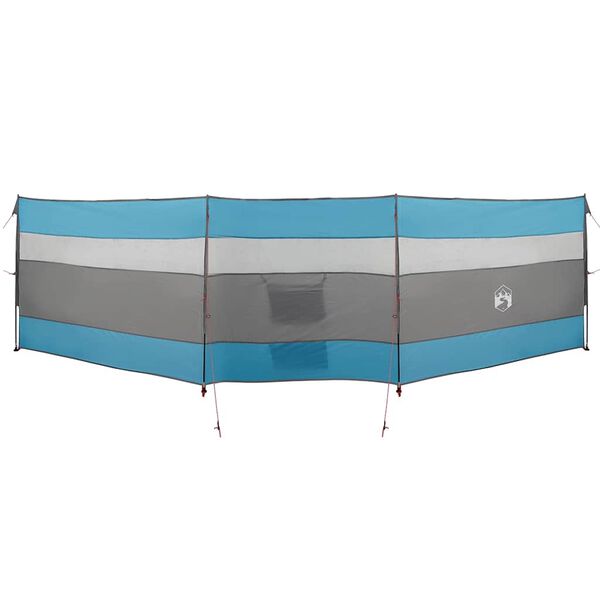 vidaXL Vindskydd för camping blå 508x130 cm vattentät