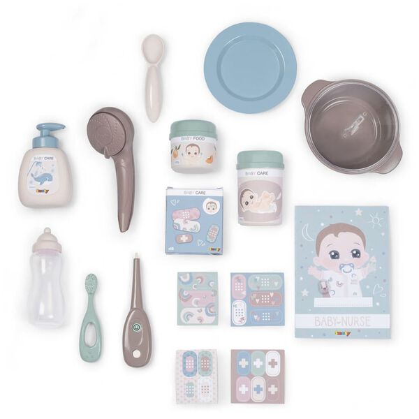 Smoby Stort lekset f&ouml;r dockor Baby Nurse