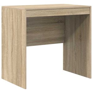 vidaXL Skrivbord Sonoma-ek 80 x 50 x 76 cm