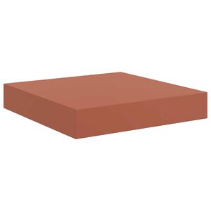 vidaXL V&auml;gg hylla V&auml;ggmonterat R&ouml;d 23 x 23,5 x 3,8 cm Konstruerat tr&auml;