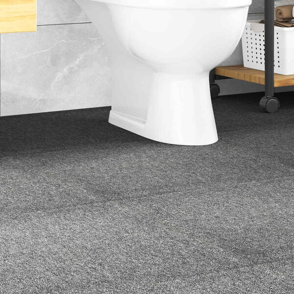 vidaXL Textilplattor 20 st 5 m&sup2; 50x50 cm gr&aring;