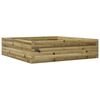 vidaXL Odlingsl&aring;da 90x90x23 cm impregnerat furu