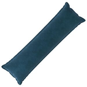 vidaXL Kudde med kudde HOUTEN Bl&aring; 40 x 145 cm Sammet