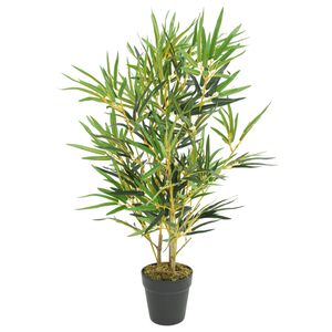 vidaXL Konstv&auml;xt bambu 368 blad 80 cm gr&ouml;n