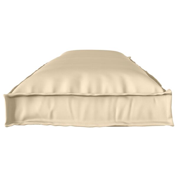 vidaXL Pallkuddset 2 pcs Beige 150 x 40 x 8 cm Oxford tyg