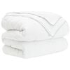 vidaXL Full &Aring;rs-Duvet Vit 135 x 200 cm Bambufiber