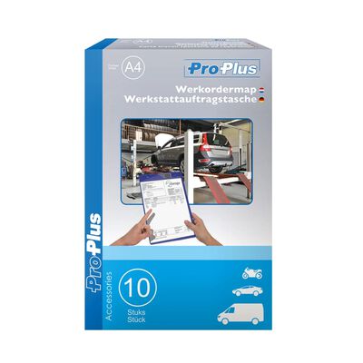 ProPlus Dokumenthållare för verkstad A4 10 st Lila 580042