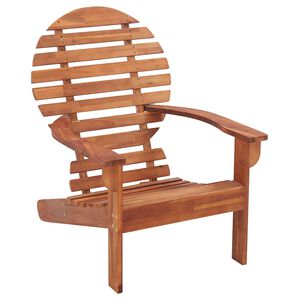 vidaXL Adirondackstol massivt akaciatr&auml;