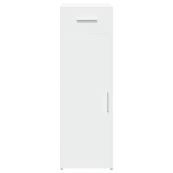 vidaXL Skänk vit 30x42,5x93 cm konstruerat trä