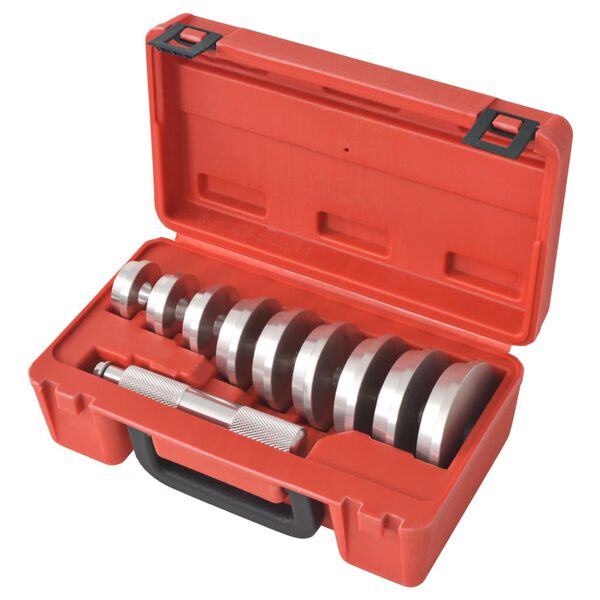 vidaXL Monteringsverktyg för packboxar och lagerbanor set 10 delar